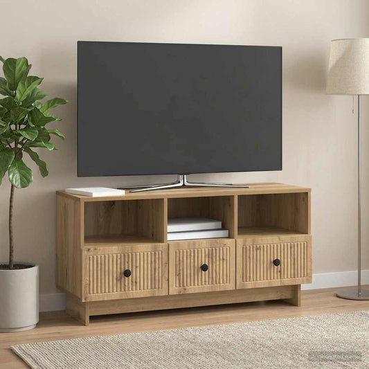 TV Cabinet Artisan Oak 102 x 34.5 x 50 cm Engineered Wood