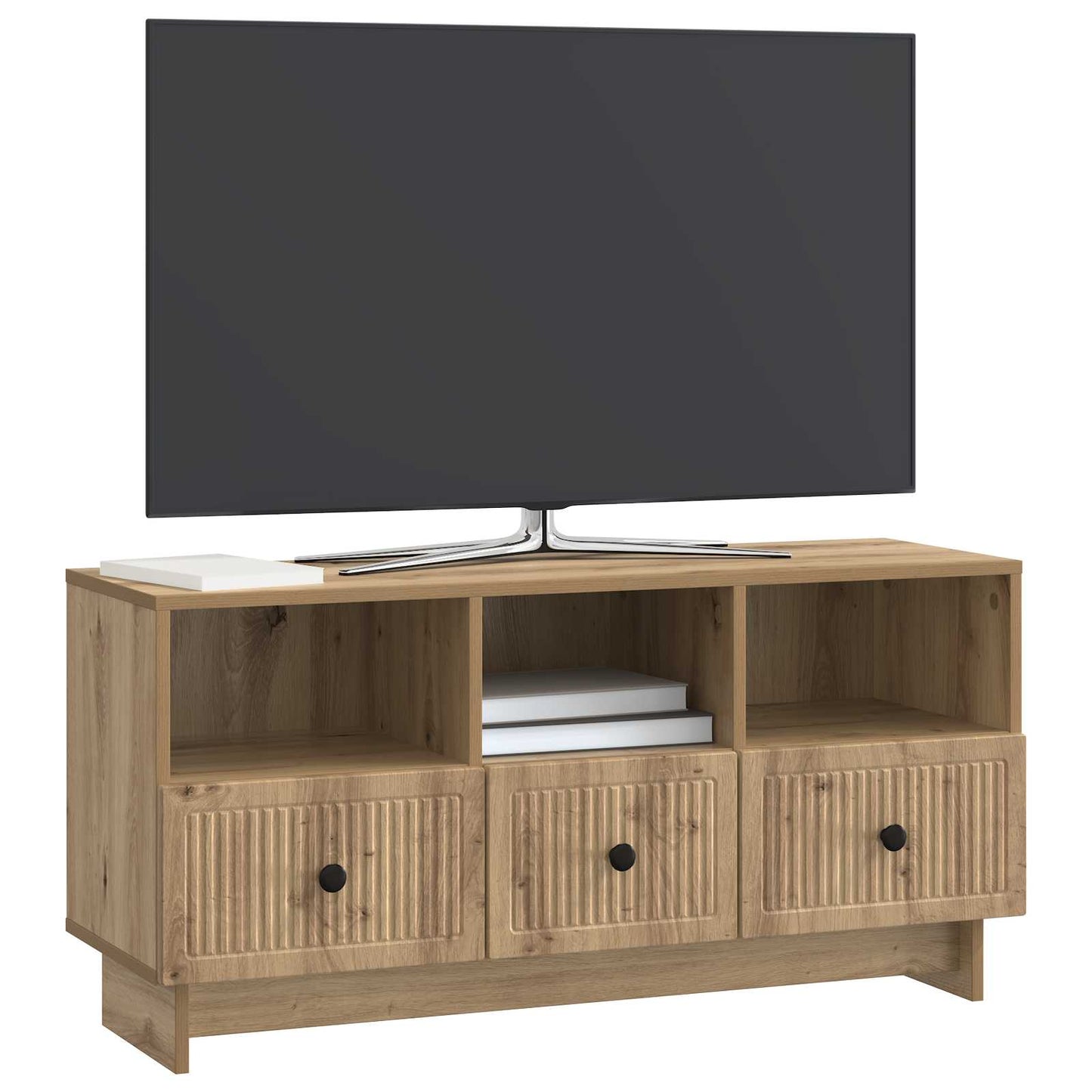 TV Cabinet 102 x 34.5 x 50 cm Artisan Oak Engineered Wood