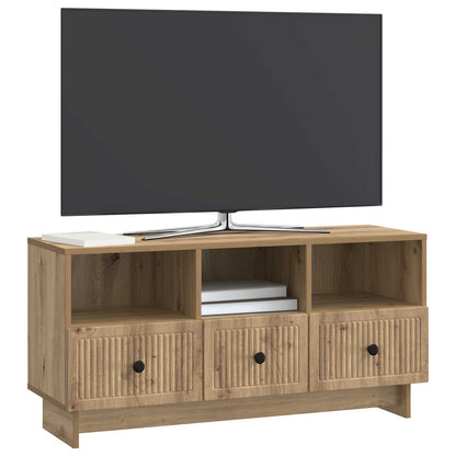 TV Cabinet 102 x 34.5 x 50 cm Artisan Oak Engineered Wood