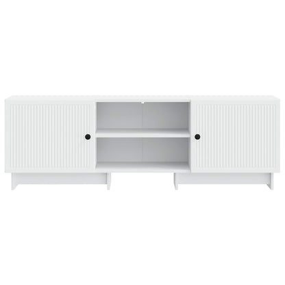 TV Cabinet White 150 x 31 x 50 cm Engineered Wood