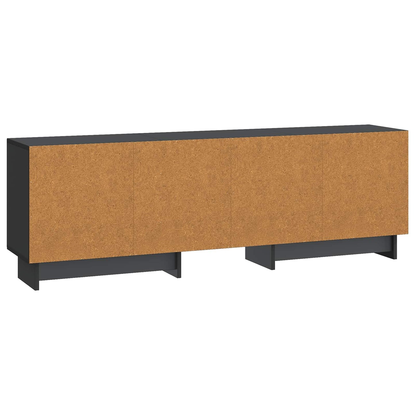 TV Cabinet Black 150 x 31 x 50 cm Engineered Wood