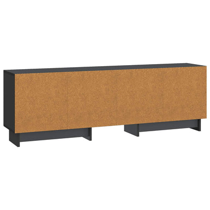 TV Cabinet 150 x 31 x 50 cm Black Engineered Wood