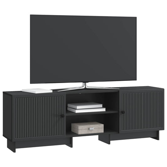 TV Cabinet Black 150 x 31 x 50 cm Engineered Wood