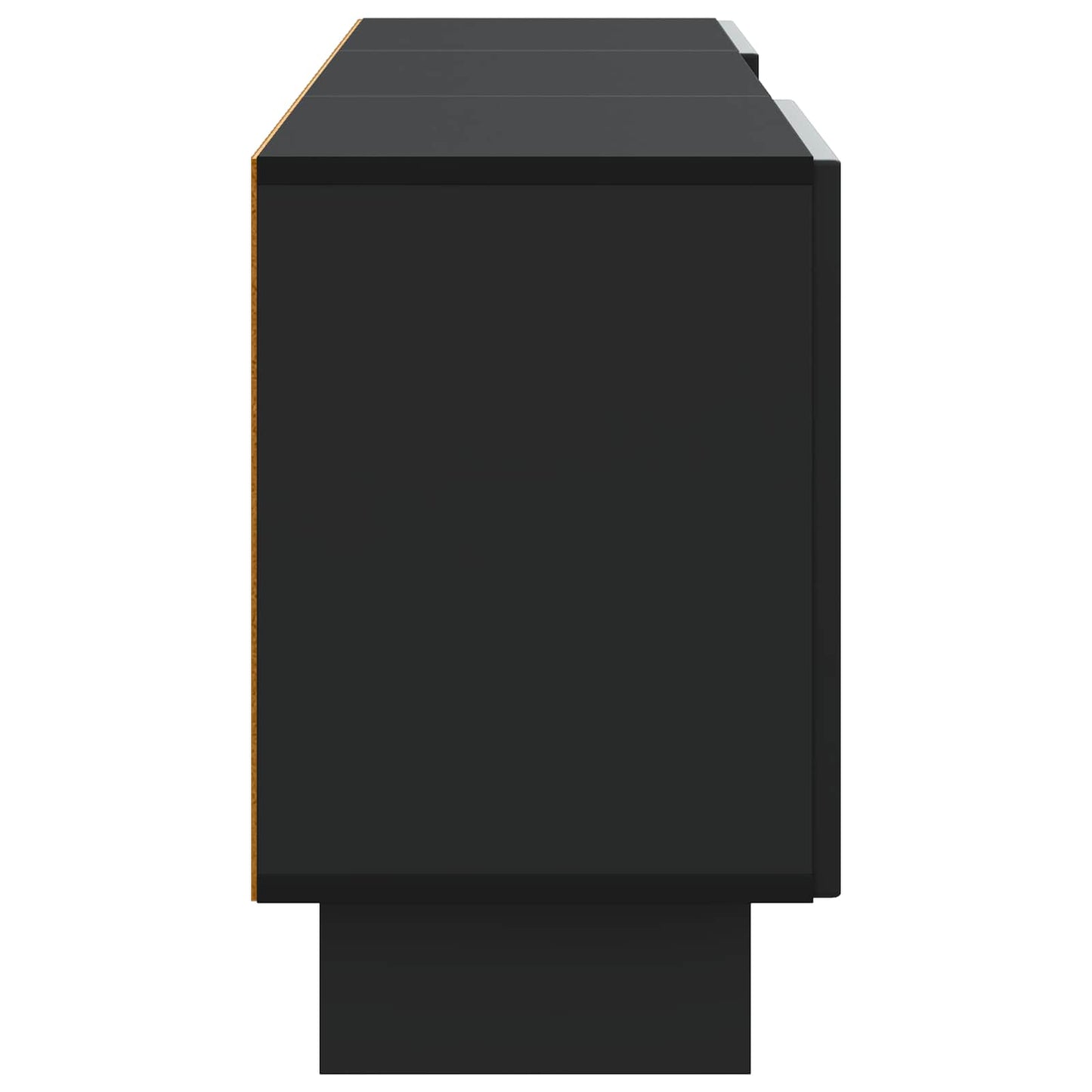 TV Cabinet Black 150 x 31 x 50 cm Engineered Wood