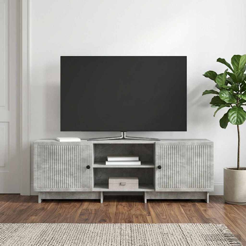 TV Cabinet Concrete Grey 150 x 31 x 50 cm Engineered Wood