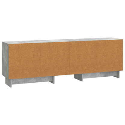 TV Cabinet 150 x 31 x 50 cm Concrete Grey Engineered Wood