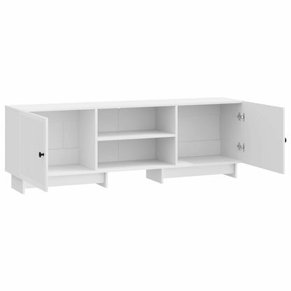 TV Cabinet 150 x 31 x 50 cm High Gloss White Engineered Wood
