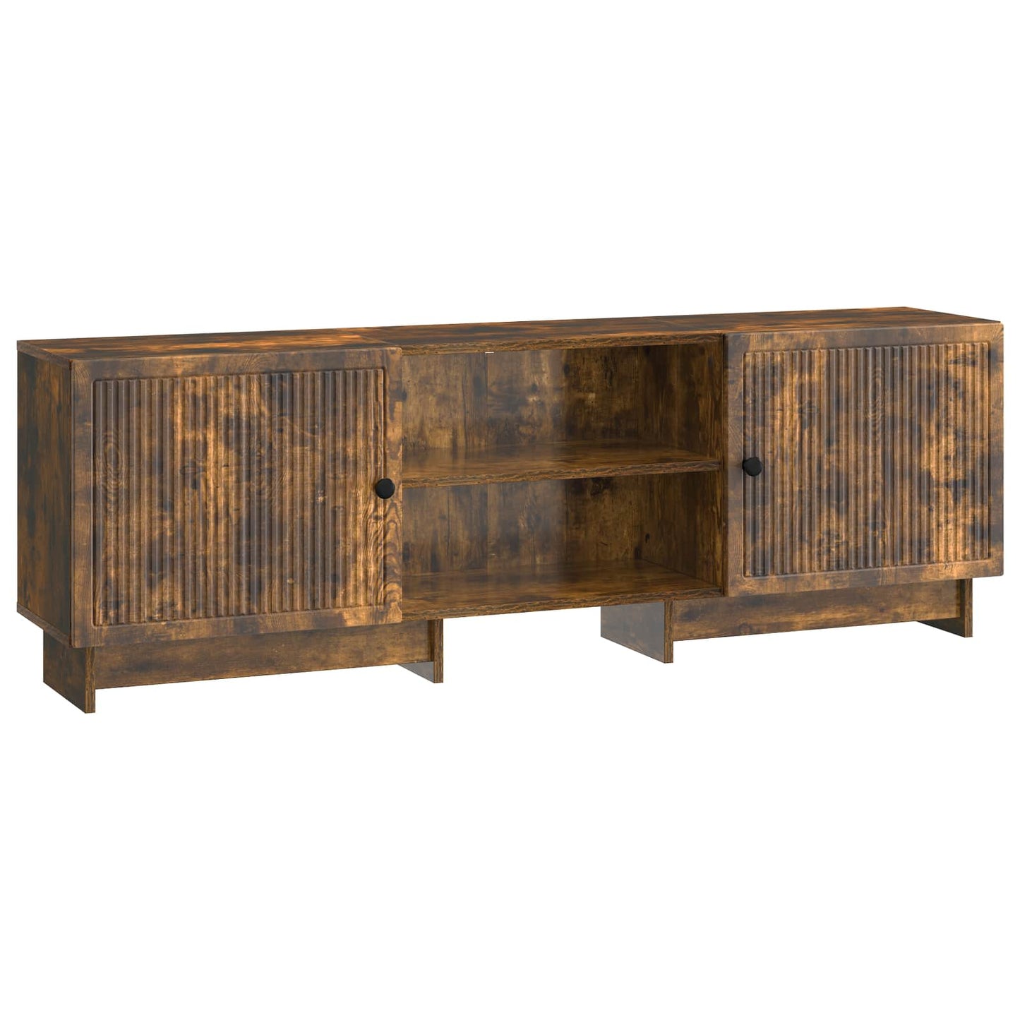TV Cabinet Smoked Oak 150 x 31 x 50 cm Engineered Wood