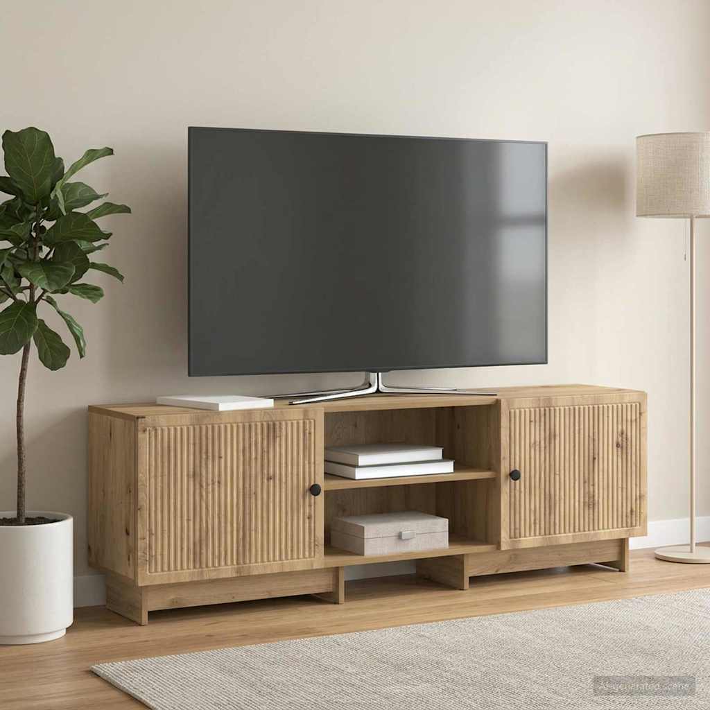 TV Cabinet Artisan Oak 150 x 31 x 50 cm Engineered Wood