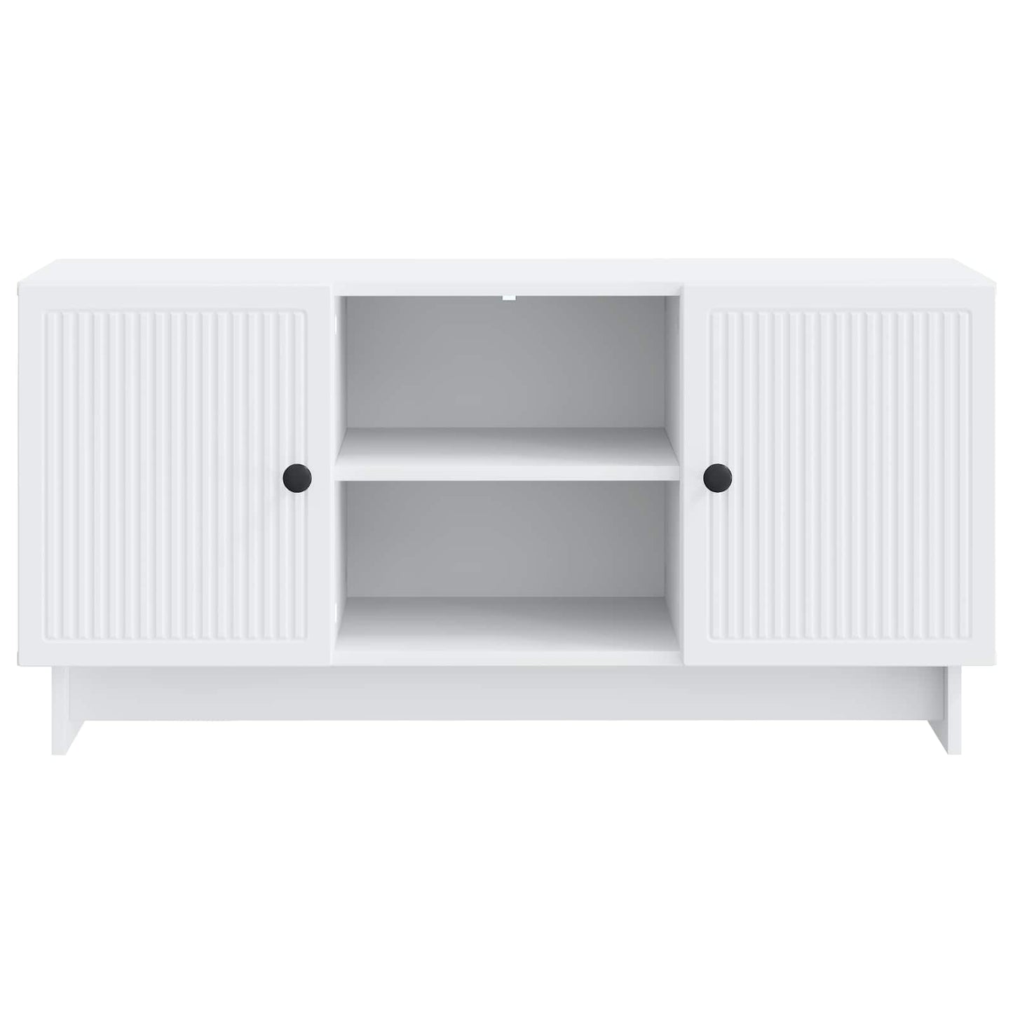 TV Cabinet 102 x 34.5 x 50 cm White Engineered Wood