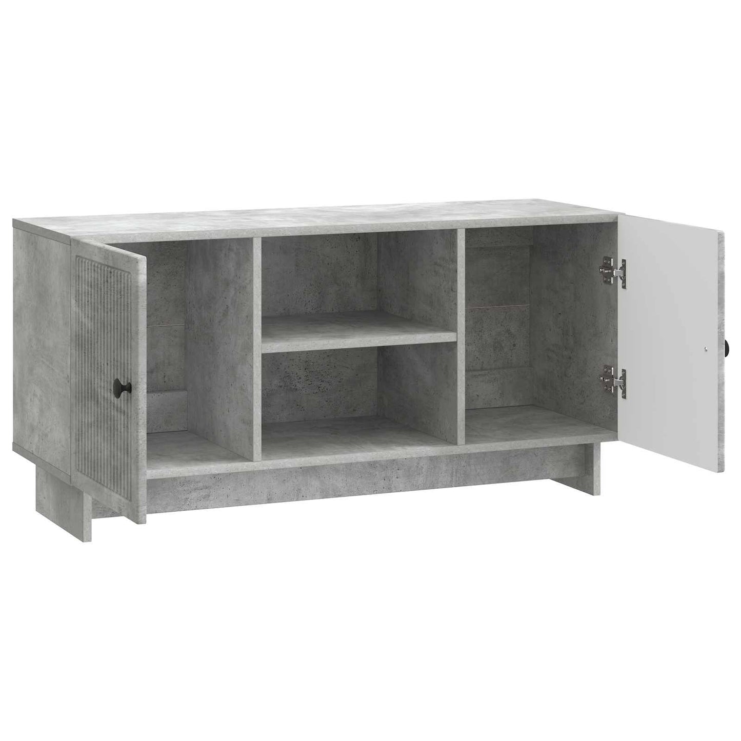 TV Cabinet 102 x 34.5 x 50 cm Concrete Grey Engineered Wood