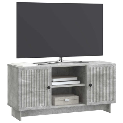 TV Cabinet 102 x 34.5 x 50 cm Concrete Grey Engineered Wood