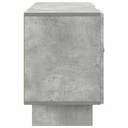 TV Cabinet 102 x 34.5 x 50 cm Concrete Grey Engineered Wood