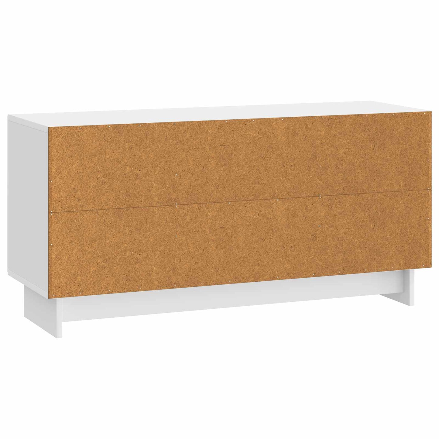TV Cabinet 102 x 34.5 x 50 cm High Gloss White Engineered Wood