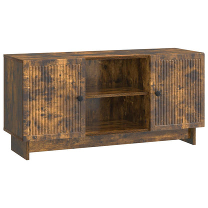 TV Cabinet 102 x 34.5 x 50 cm Smoked Oak Engineered Wood