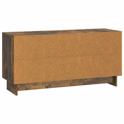 TV Cabinet 102 x 34.5 x 50 cm Smoked Oak Engineered Wood