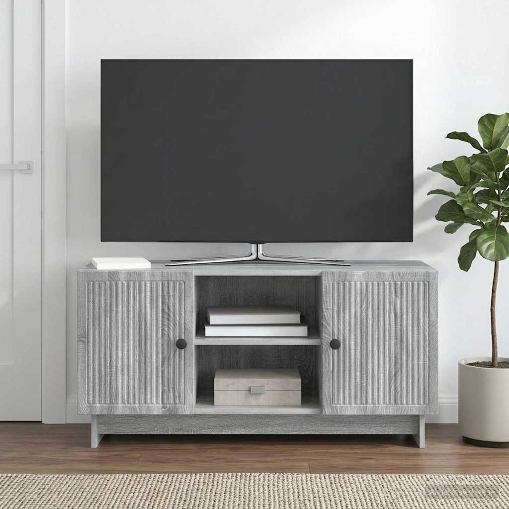 TV Cabinet 102 x 34.5 x 50 cm Grey Sonoma Engineered Wood