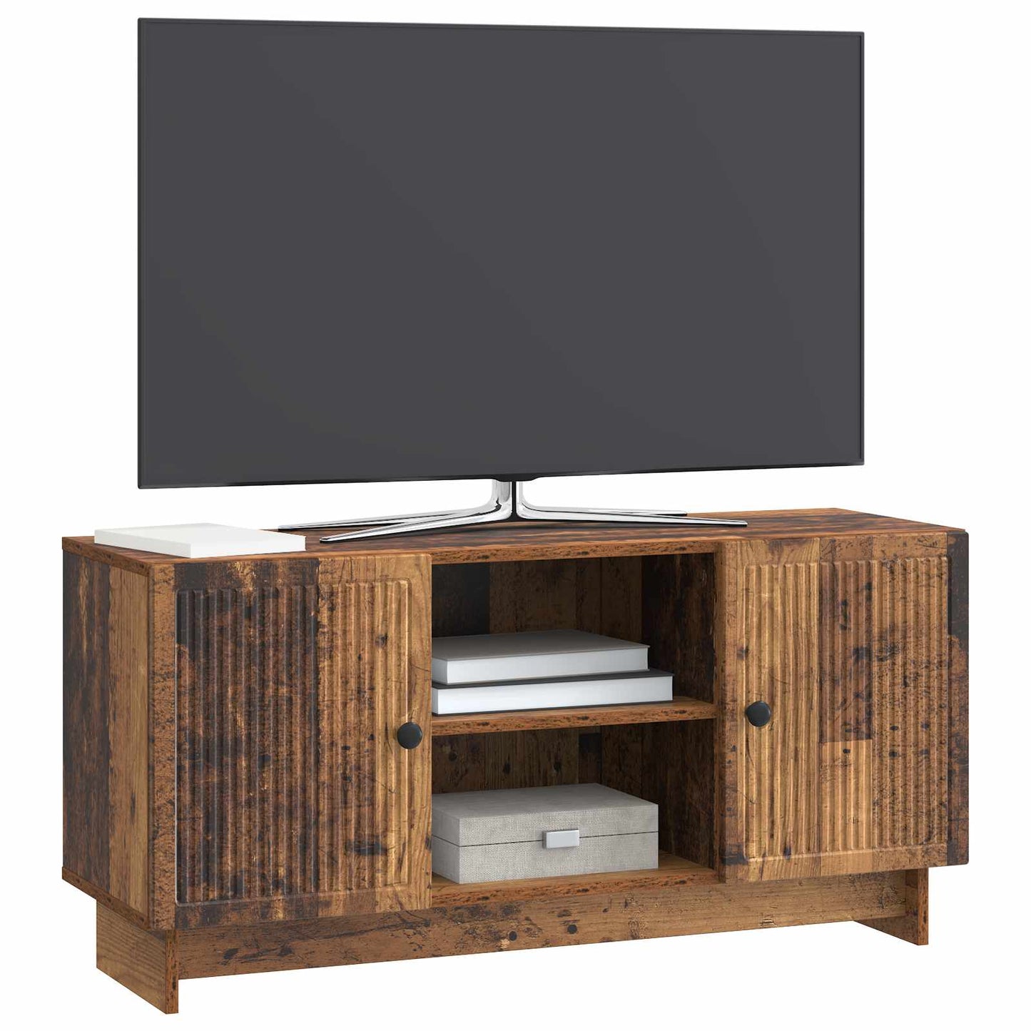 TV Cabinet 102 x 34.5 x 50 cm Old Wood Engineered Wood