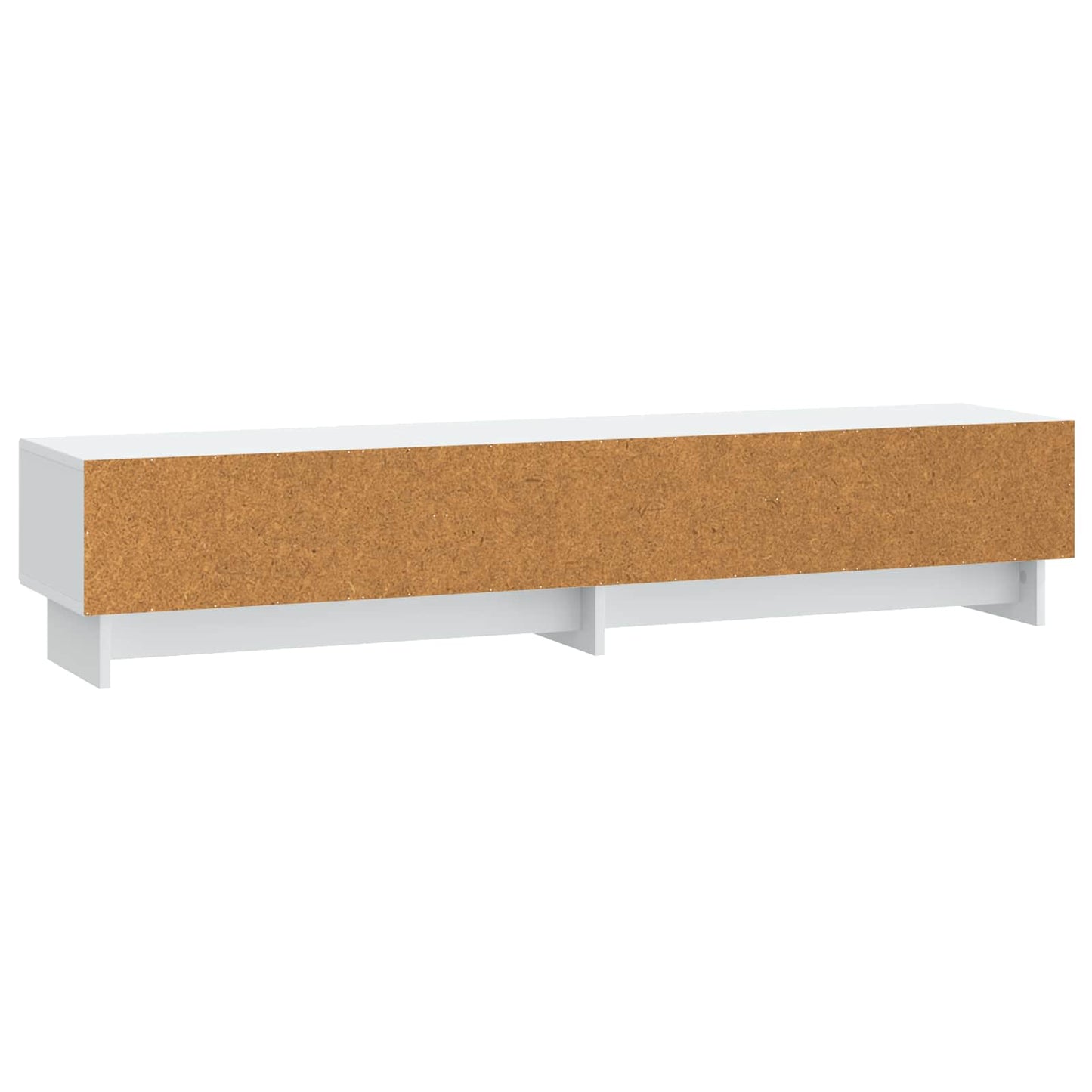 TV Cabinet with Drawer White 147 x 34.5 x 30 cm Engineered Wood