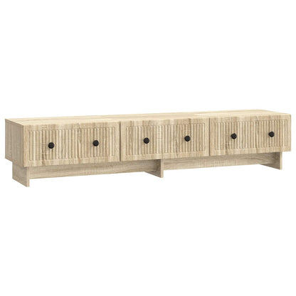 TV Cabinet Sonoma Oak 147 x 34.5 x 30 cm Engineered Wood