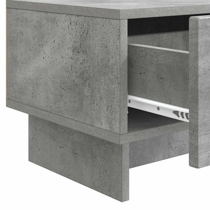 TV Cabinet Concrete Grey 147 x 34.5 x 30 cm Engineered Wood