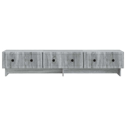 TV Cabinet Grey Sonoma 147 x 34.5 x 30 cm Engineered Wood
