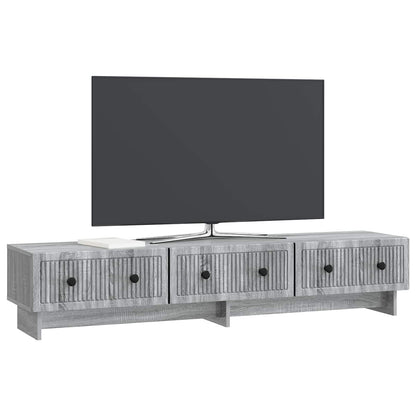 TV Cabinet Grey Sonoma 147 x 34.5 x 30 cm Engineered Wood