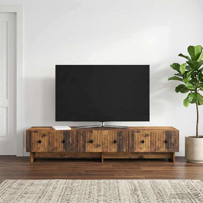 TV Cabinet Old Wood 147 x 34.5 x 30 cm Engineered Wood