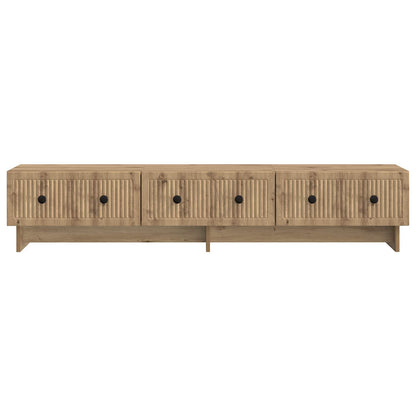 TV Cabinet Artisan Oak 147 x 34.5 x 30 cm Engineered Wood