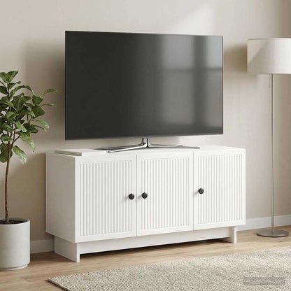 TV Cabinet White 99 x 34.5 x 50 cm Engineered Wood