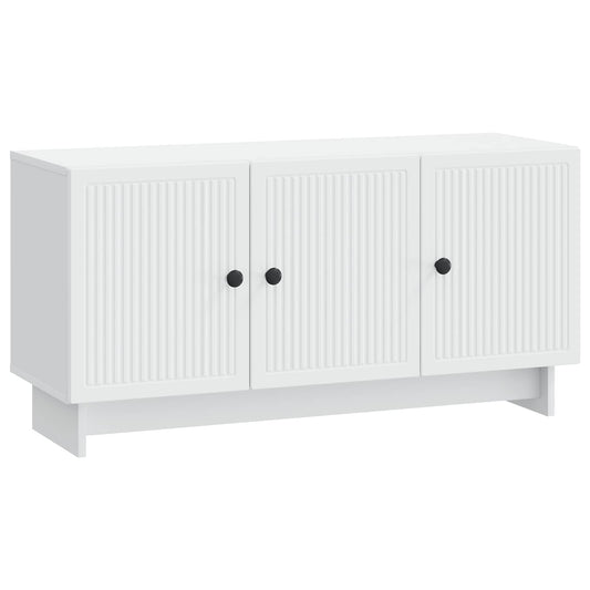 TV Cabinet White 99 x 34.5 x 50 cm Engineered Wood