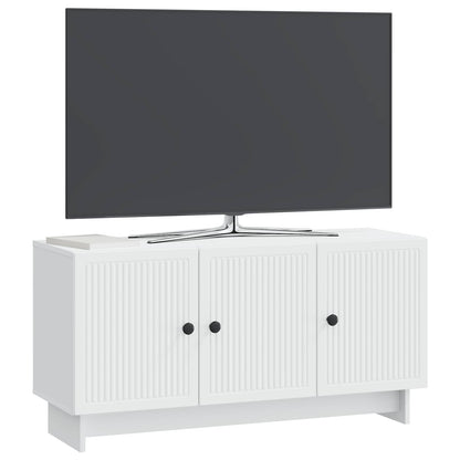 TV Cabinet White 99 x 34.5 x 50 cm Engineered Wood
