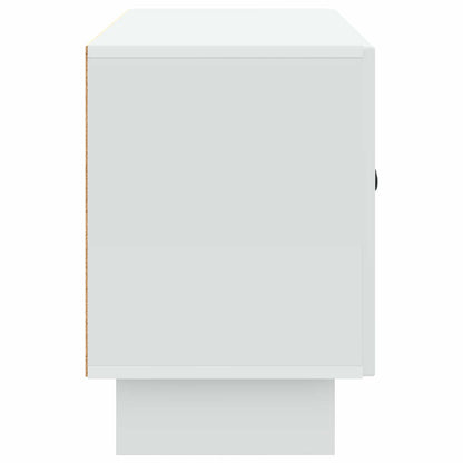 TV Cabinet White 99 x 34.5 x 50 cm Engineered Wood
