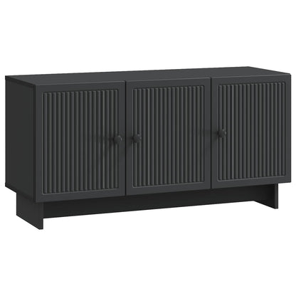 TV Cabinet Black 99 x 34.5 x 50 cm Engineered Wood