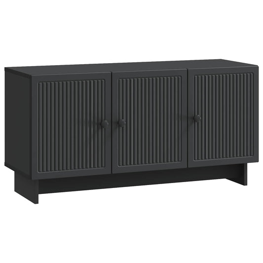 TV Cabinet Black 99 x 34.5 x 50 cm Engineered Wood