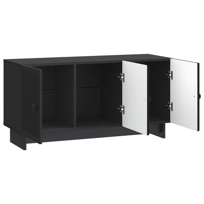 TV Cabinet Black 99 x 34.5 x 50 cm Engineered Wood