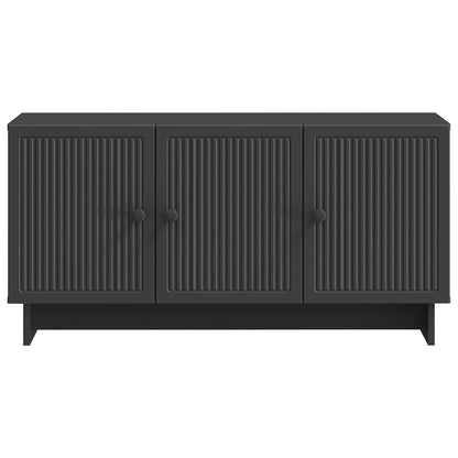 TV Cabinet Black 99 x 34.5 x 50 cm Engineered Wood