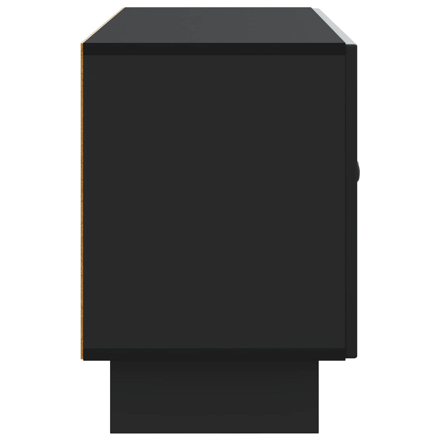 TV Cabinet Black 99 x 34.5 x 50 cm Engineered Wood
