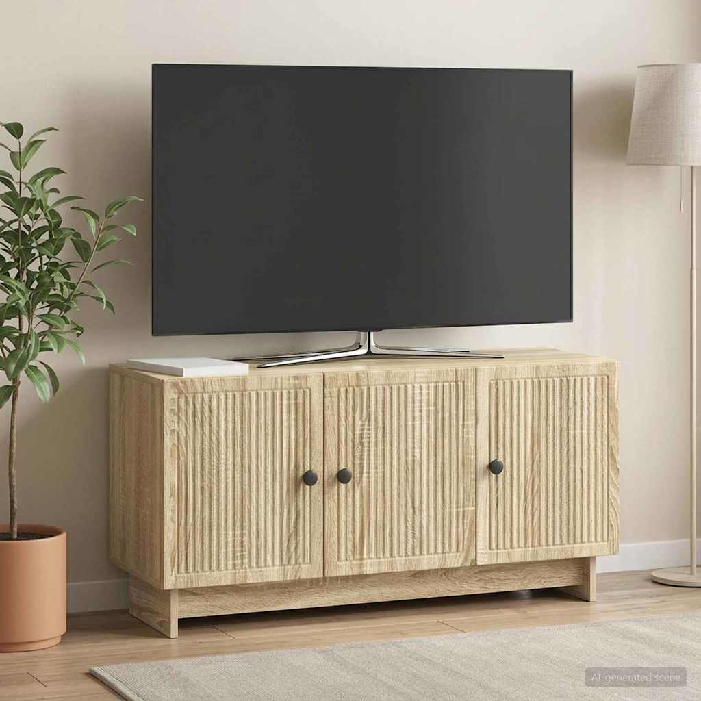 TV Cabinet Sonoma Oak 99 x 34.5 x 50 cm Engineered Wood