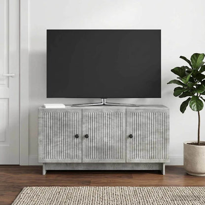TV Cabinet Concrete Grey 99 x 34.5 x 50 cm Engineered Wood
