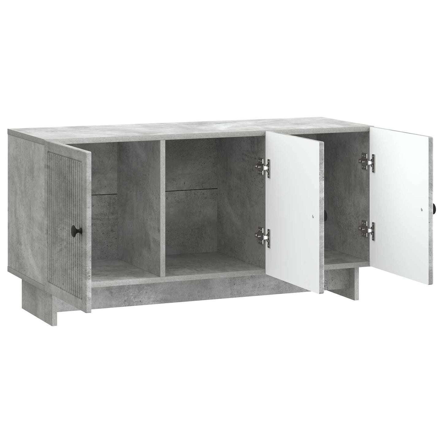 TV Cabinet 99 x 34.5 x 50 cm Concrete Grey Engineered Wood
