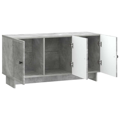 TV Cabinet 99 x 34.5 x 50 cm Concrete Grey Engineered Wood