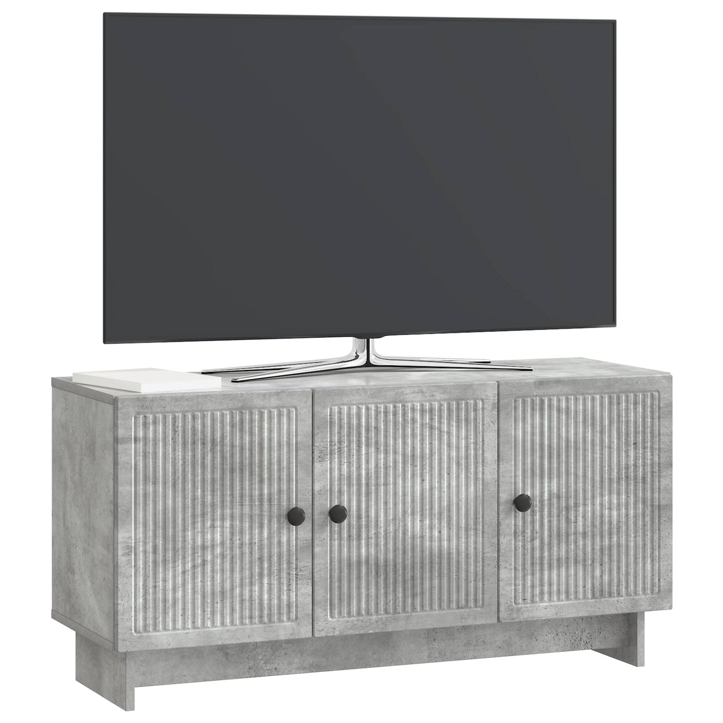 TV Cabinet 99 x 34.5 x 50 cm Concrete Grey Engineered Wood
