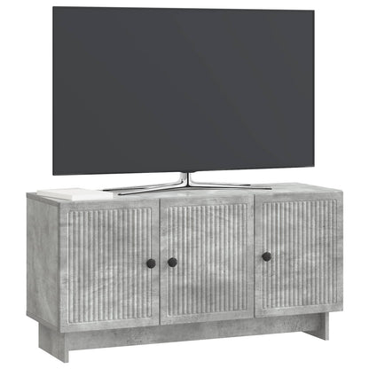 TV Cabinet 99 x 34.5 x 50 cm Concrete Grey Engineered Wood