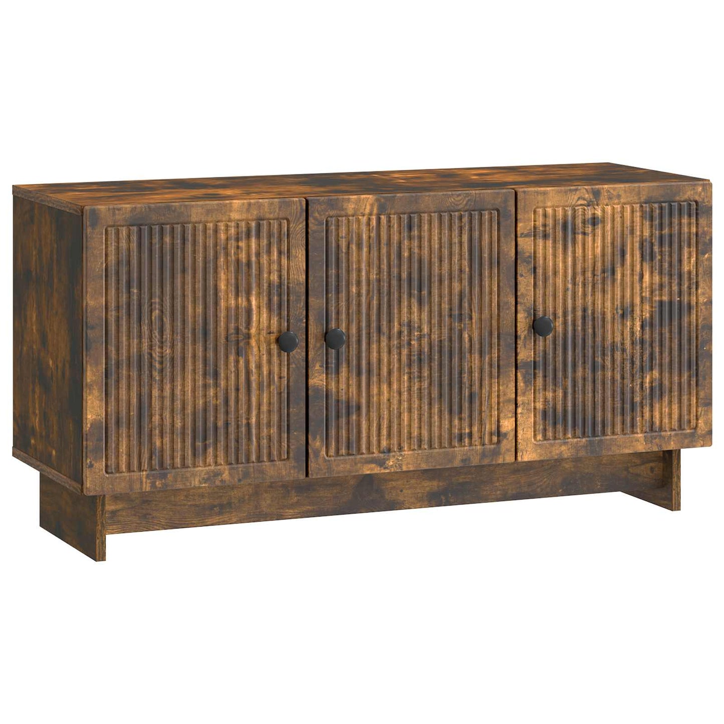 TV Cabinet 99 x 34.5 x 50 cm Smoked Oak Engineered Wood
