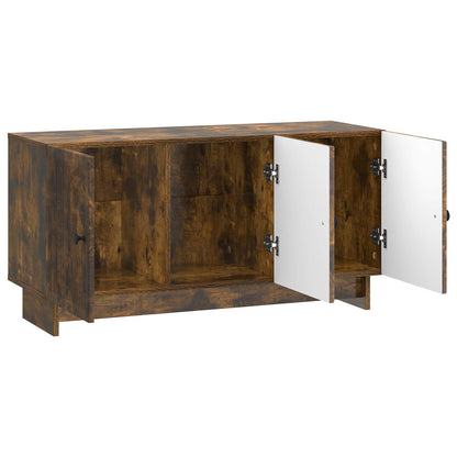 TV Cabinet 99 x 34.5 x 50 cm Smoked Oak Engineered Wood