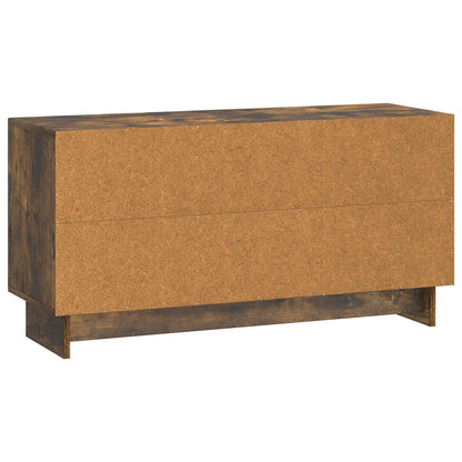 TV Cabinet 99 x 34.5 x 50 cm Smoked Oak Engineered Wood