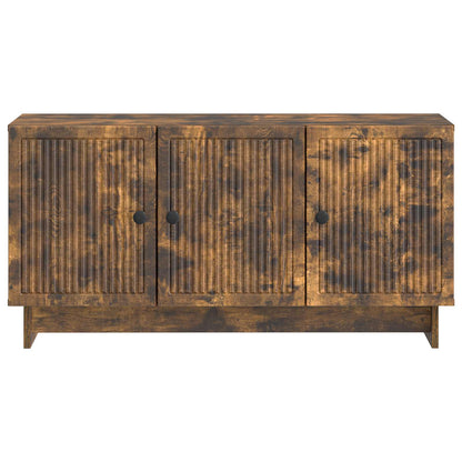 TV Cabinet 99 x 34.5 x 50 cm Smoked Oak Engineered Wood