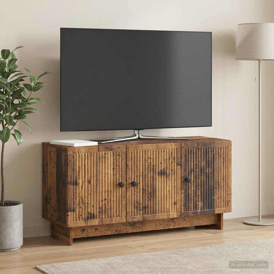 TV Cabinet Old Wood 99 x 34.5 x 50 cm Engineered Wood