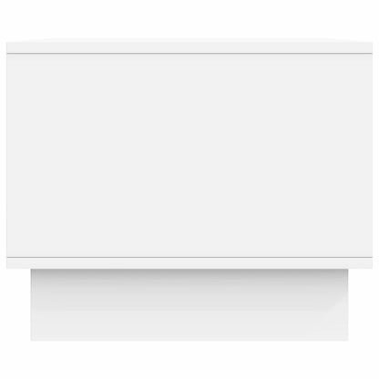 Coffee Table White 90 x 50 x 40 cm Engineered Wood